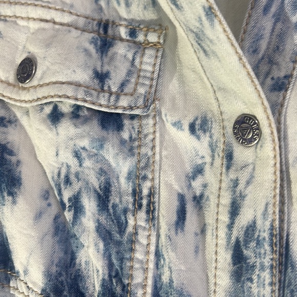 Guess Acid Wash Tie-Dye Romper
Style # W42D44W3E81 - Picture 6 of 7